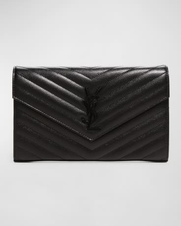Monogramme Large Grain de Poudre Wallet Collection | Neiman