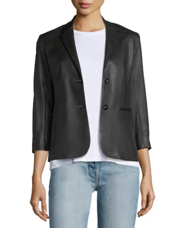 Nolbon Leather Jacket and Matching Items | Neiman Marcus