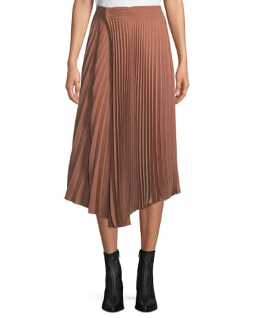 Drape Pleated Skirt and Matching Items | Neiman Marcus