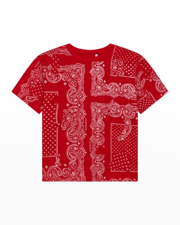 Bandana Print T-Shirt | Neiman Marcus