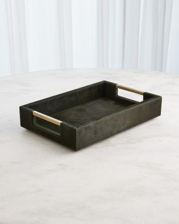Posh Hair-Hide Tray Collection | Neiman Marcus
