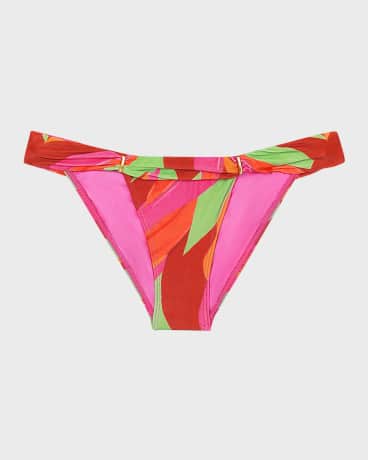 ◆bikibiki◆ Cherish Bikini Billabong x Mami Wata Reversible Tie-Side Hike Bikini Bottom