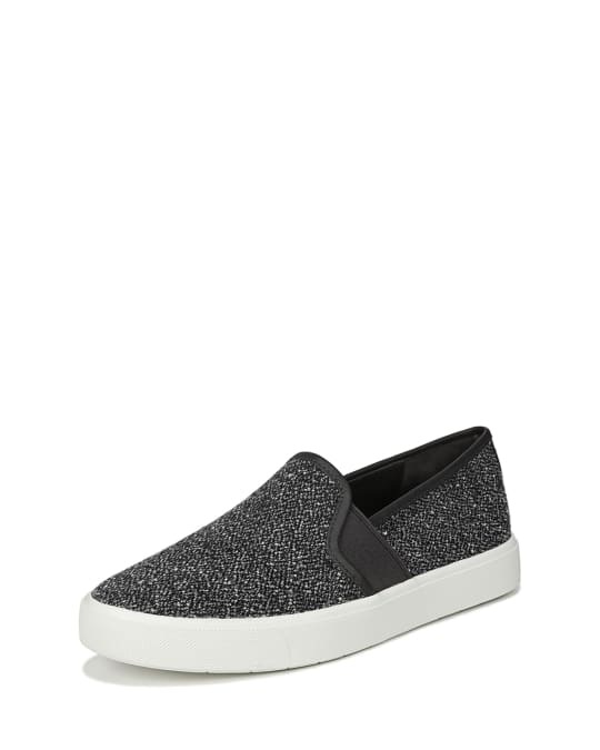 Vince tweed slip on sneakers clearance