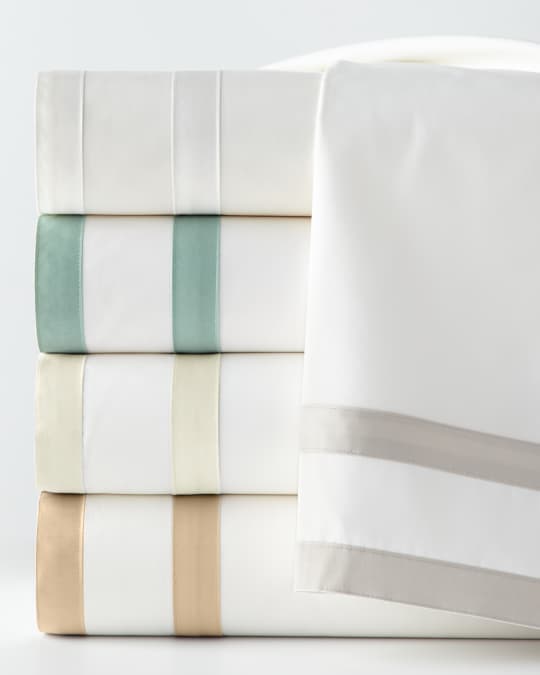 Matouk King 350 Thread Count Marlowe Sheet Set Neiman Marcus