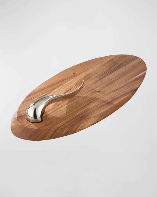 Swoop Cheese Board with Knife