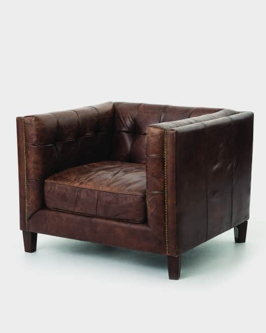 Abbott Leather Club Chair