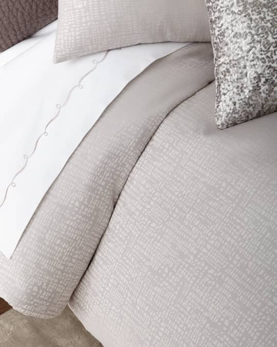 Pine Cone Hill King Sketch Jacquard Duvet Cover Neiman Marcus