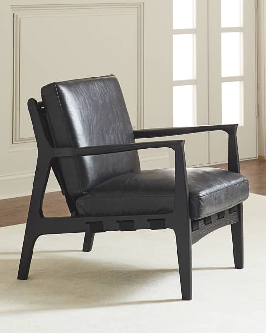Four hands shop leather chair