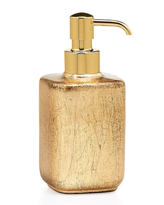 Labrazel Ava Soap Pump Dispenser, Gold Neiman Marcus