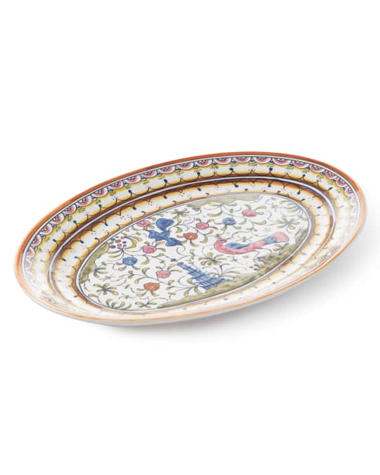 Neiman Marcus Pavoes Oval Platter | Neiman Marcus