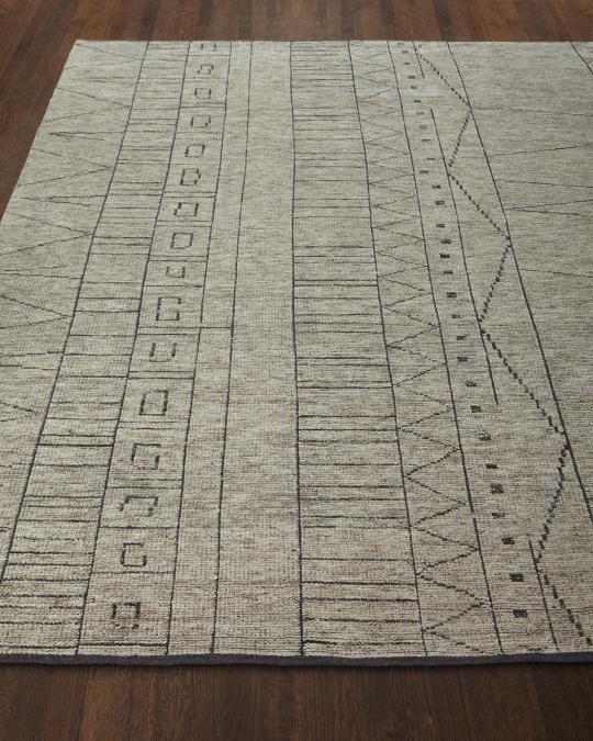 Linden Hand-Knotted Rug, 7'9