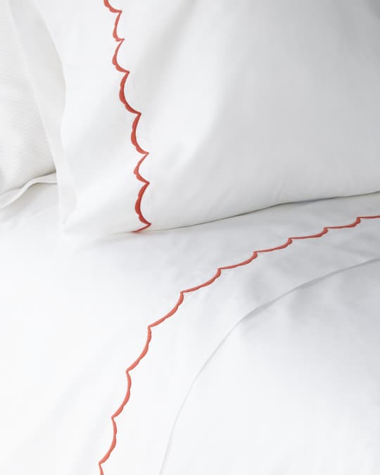Matouk Scallop King Sheet Set Neiman Marcus