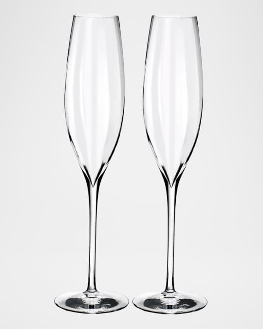 Elegance Optic Classic Champagne Flutes, Set of 2