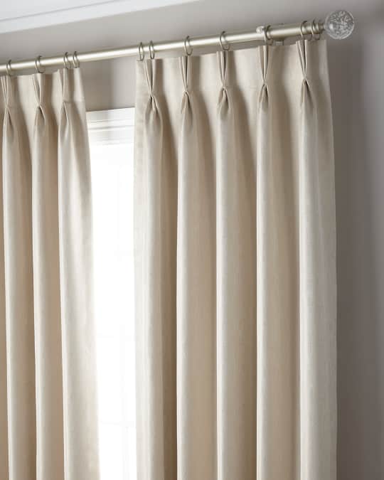 Misti Thomas Modern Luxuries 3Fold Pinch Pleat Shimmer Curtain Panel