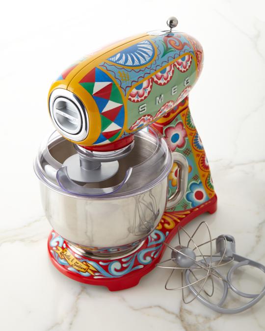 Smeg Dolce Gabbana x SMEG Sicily Is My Love Stand Mixer | Neiman