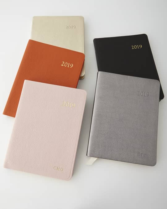 Graphic Image Personalized 2019 Desk Diary Neiman Marcus