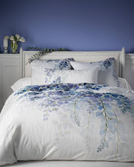 Anne de Solene Wisteria 300 ThreadCount Duvet Cover Neiman Marcus