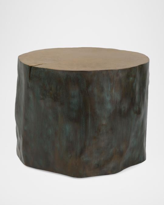 Michael Aram Etched Large Stool | Neiman Marcus