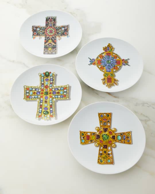Christian LaCroix X Vista Alegre Love Who You Want Plates, Set of 4