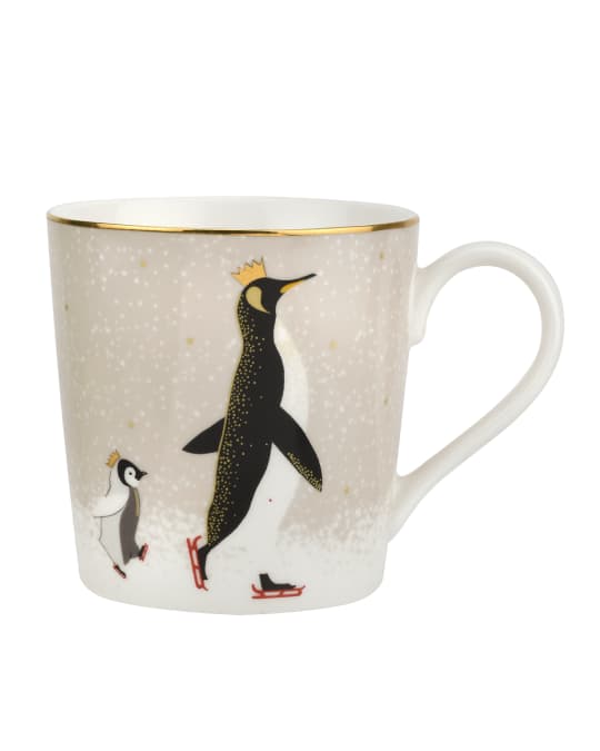 Portmeirion Sara Miller Penguins Mug Neiman Marcus
