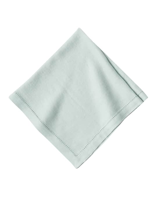 Heirloom Linen Napkin, Ice Blue