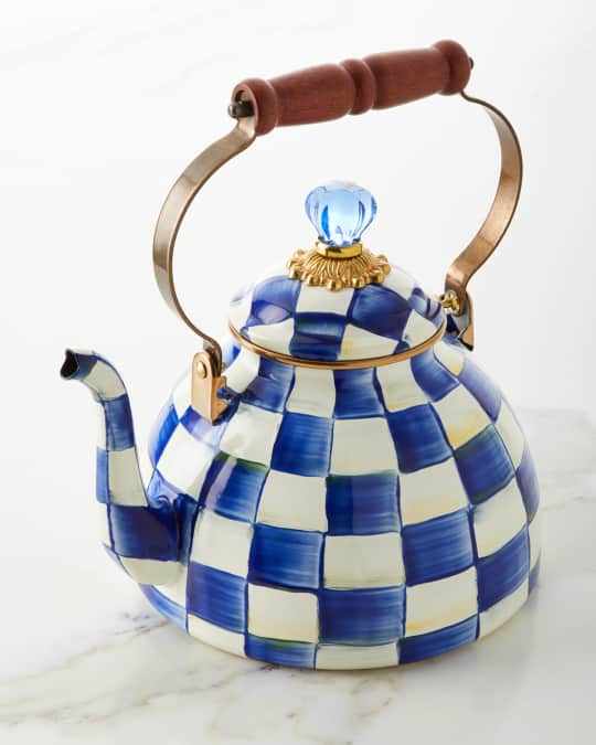 Royal Check 3-Quart Tea Kettle