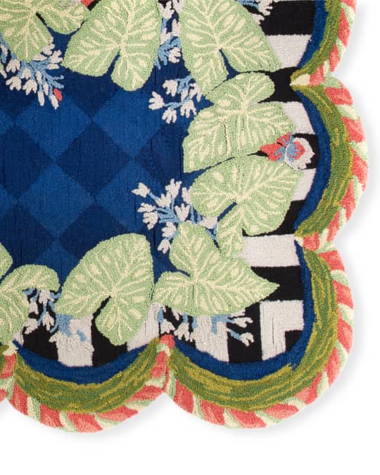 MacKenzieChilds Zanzibar Indoor/Outdoor Rug, 3' x 5' Neiman Marcus