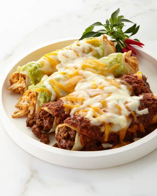 12 Enchiladas, For 4-6 People