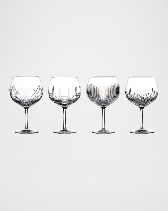 Gin Journey Assorted Balloon Glasses, Set of 4