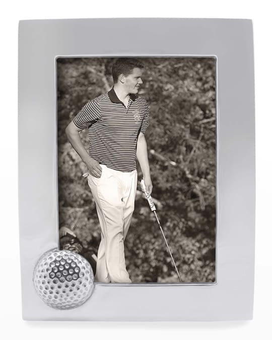Golf Ball Picture Frame,  5" x 7"