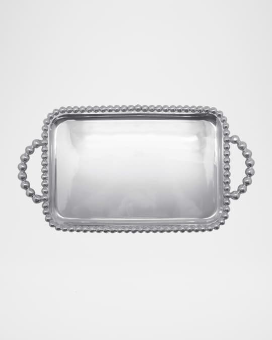 Pearled Medium Service Tray