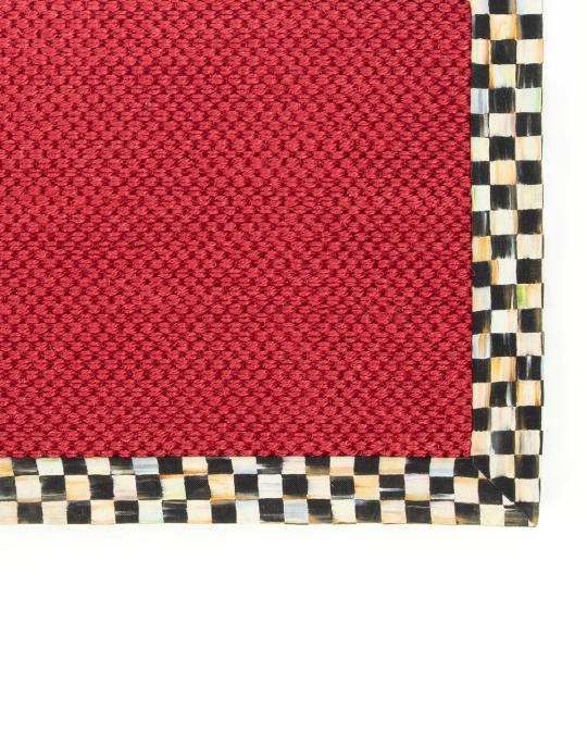 MacKenzie-Childs Courtly Check Sisal Rug, 3' x 5' | Neiman Marcus