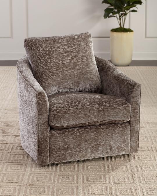 Bernhardt Interiors Astoria Swivel Chair | Neiman Marcus