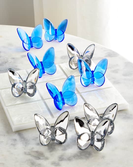 Baccarat Butterfly Tic-Tac-Toe Set | Neiman Marcus