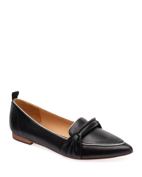 Surit Leather Flat Loafers