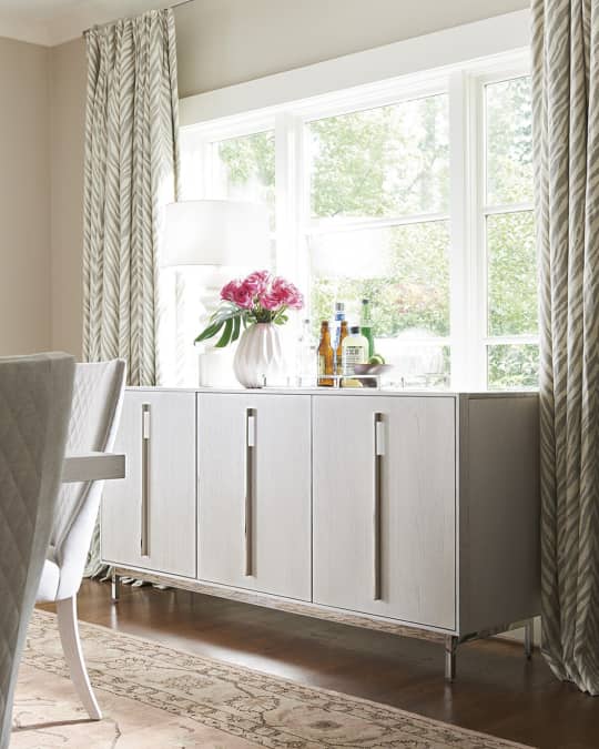 Stone top top credenza