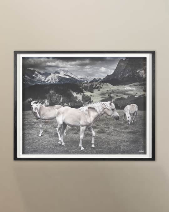 "Horses in Europe" Archival Digital Print by Chris Dunker