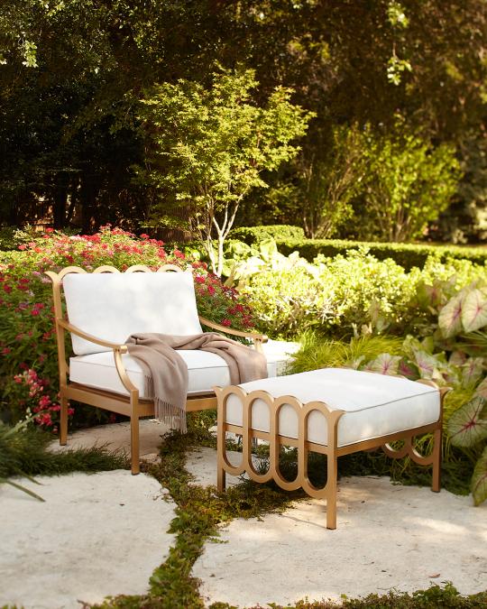 Neiman Marcus Savannah Collection Lounge Chair | Neiman Marcus