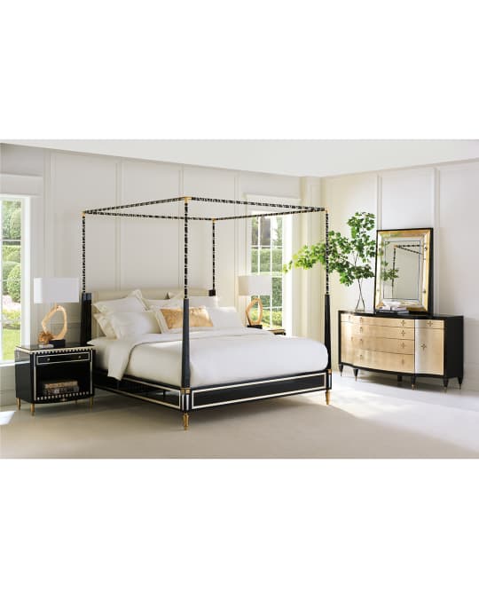 Caracole The Couturier King Canopy Bed | Neiman Marcus