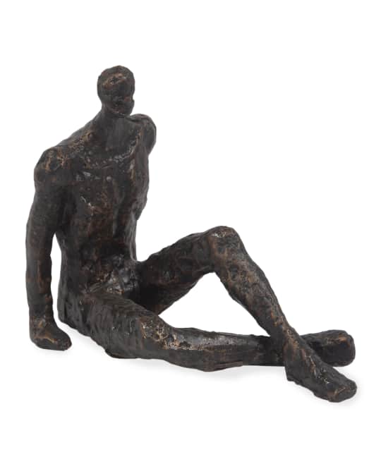 Sitting with Legs Crossed Sculpture