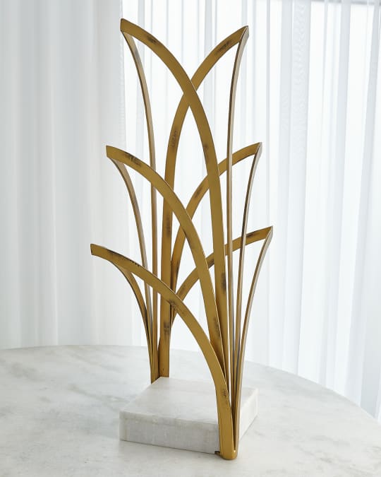 Gold Arches Sculpture