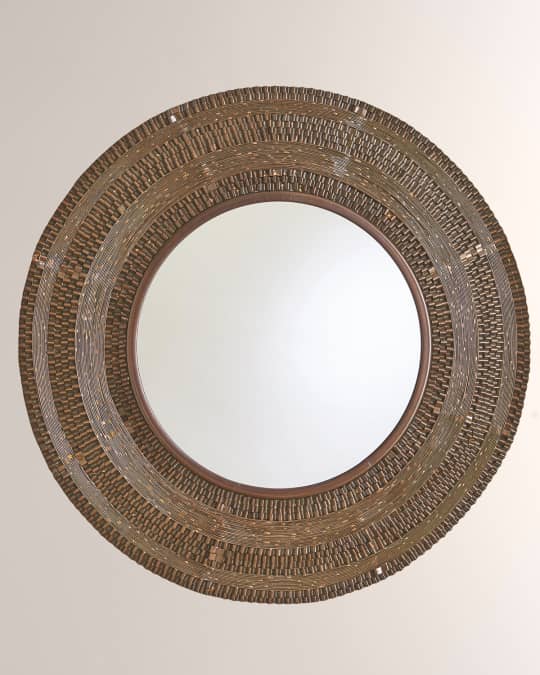 Round Ripple Mirror
