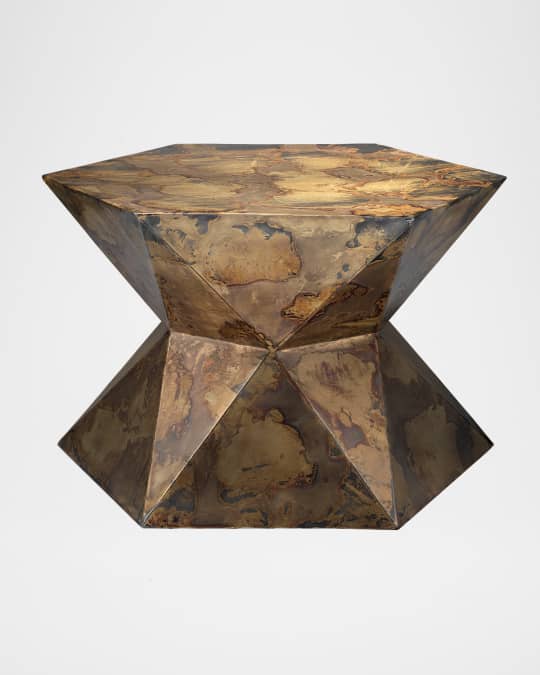 Crown Metallic Side Table