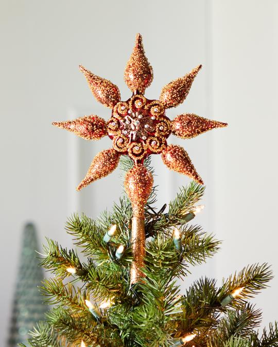 Exclusive Red Star Tree Topper | Neiman Marcus