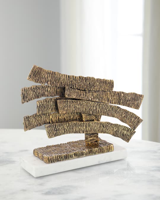 Crinkle Swoosh Sculpture