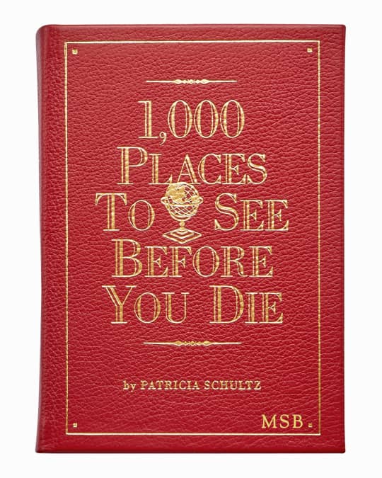 "1,000 Places to See Before You Die" by Patricia Schultz, Personalized
