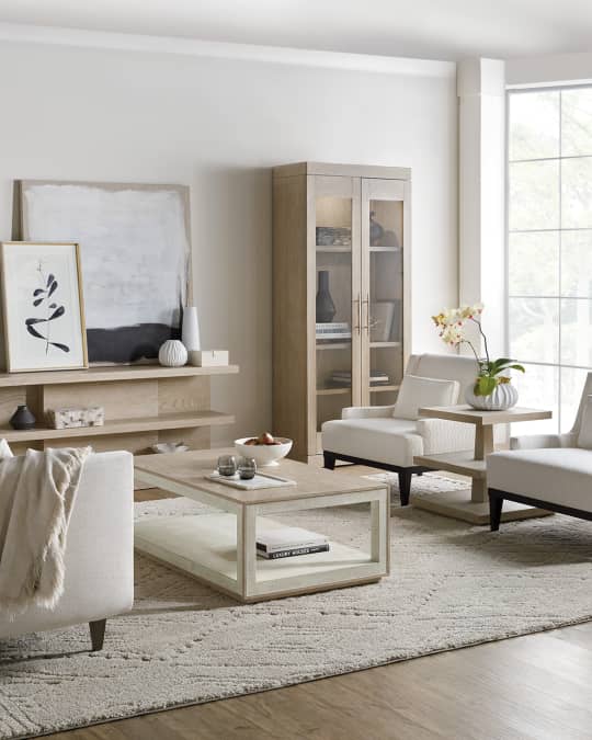 Cascade Collection Rectangular Cocktail Table