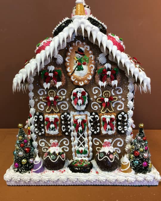 Sweet Savannah Large Colonial Gingerbread House | Neiman Marcus