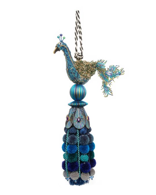 MacKenzie-Childs Peacock Tassel | Neiman Marcus