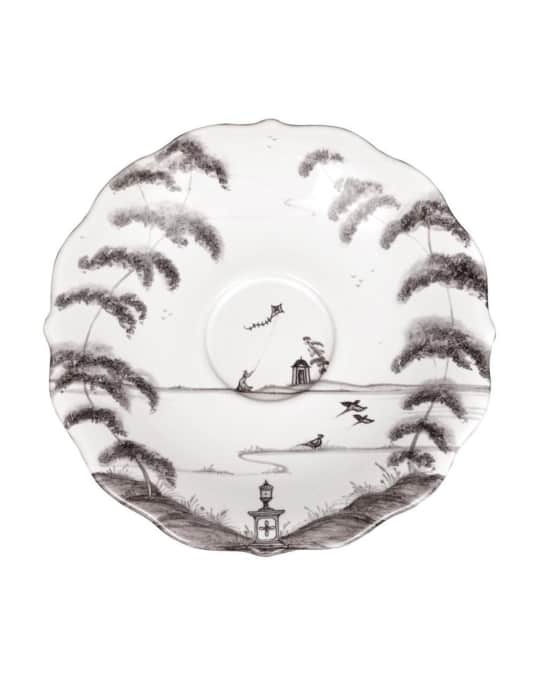 Country Estate Flint Saucer, Garden Follies